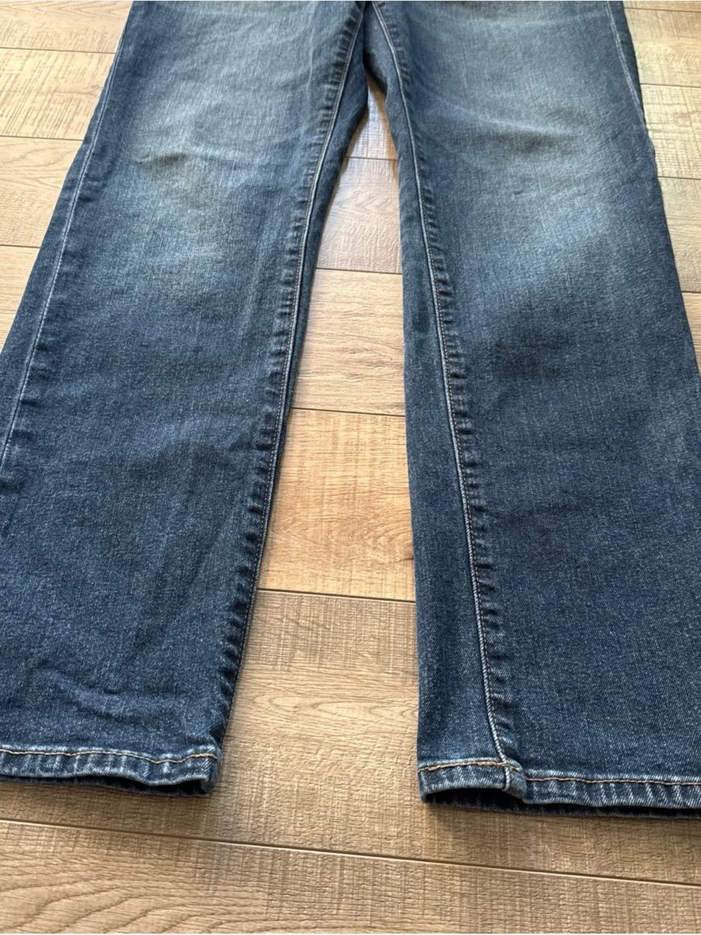 J Crew flex straight Men's Dark Blue Straight-Leg Jeans 30x30